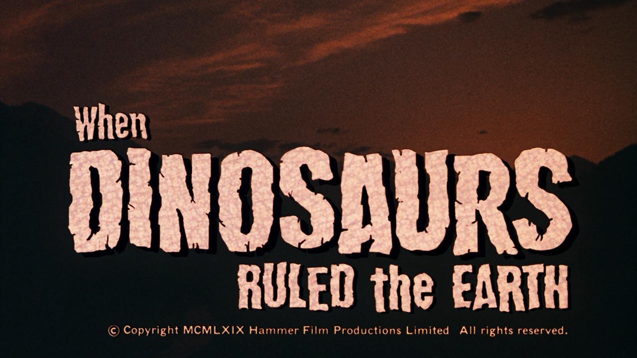 فيلم When Dinosaurs Ruled The Earth 1970 مترجم كامل HD